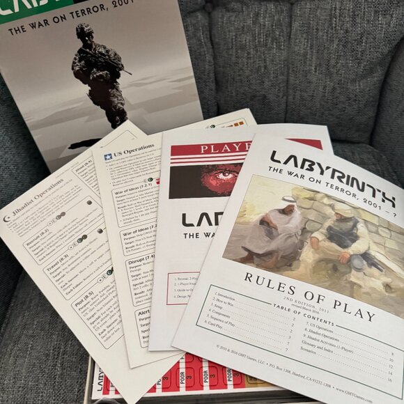 Labyrinth: The War on Terror, 2001 – ? (open, unpunched) GMT 1012-18 - Picture 12 of 12